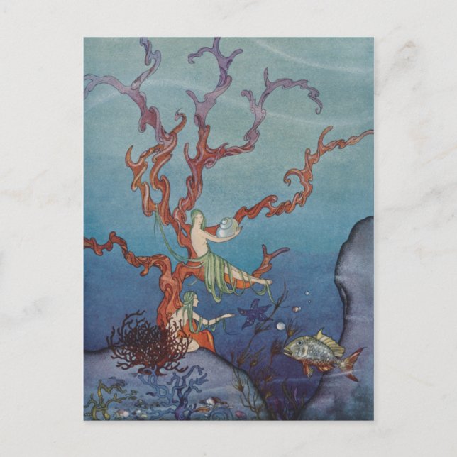 Proserpina and the Sea Nymphs Postcard (Front)