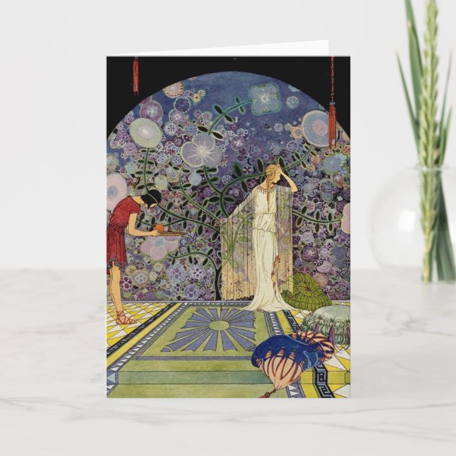 Proserpina in Pluto's Palace Card (Front)