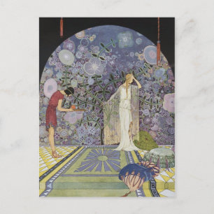 Proserpina in Pluto's Palace Postcard