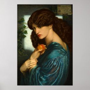 Proserpine by Dante Gabriel Rossetti Poster