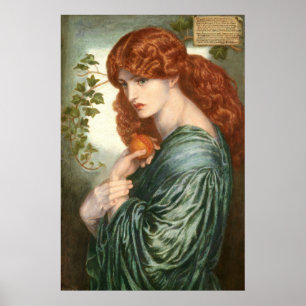 Proserpine by Rossetti Poster