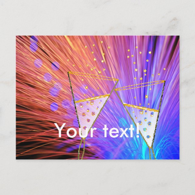 Prosit - Cheers Postcard (Front)