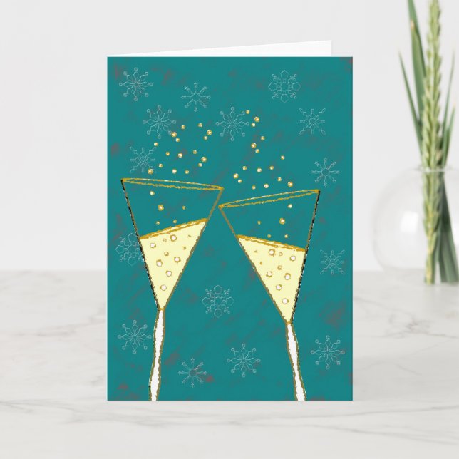 Prosit Holiday Card (Front)