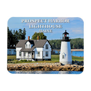 Prospect Harbour Lighthouse, Maine Photo Magnet