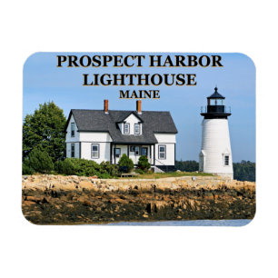 Prospect Harbour Lighthouse, Maine Photo Magnet