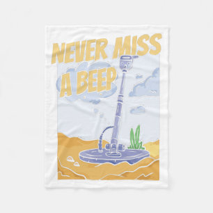 Prospecting Miner - Gems Mining Prospector Fleece Blanket