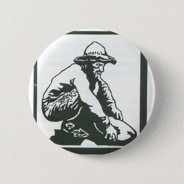 prospector 6 cm round badge (Front)