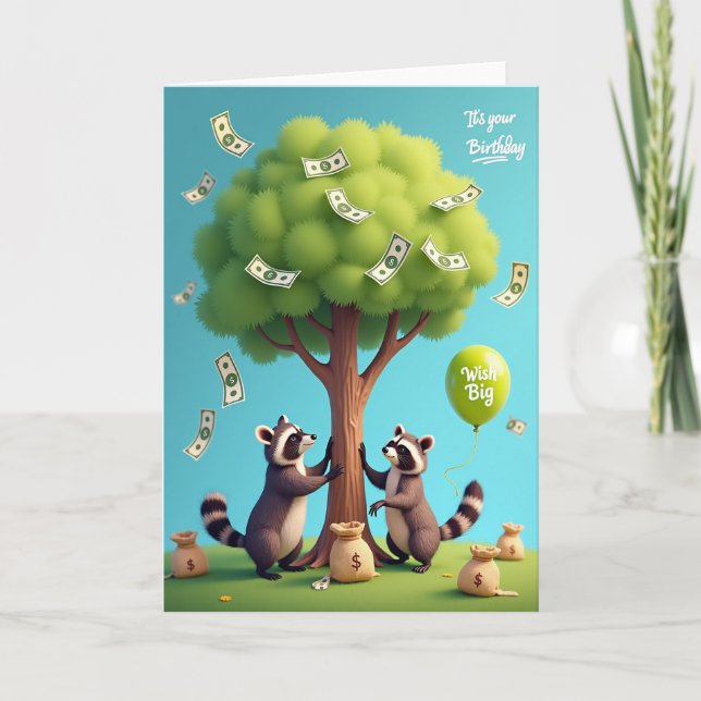Prosperity Birthday Card (Front)