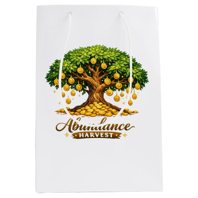 Prosperity Money Tree Gift Bag (Front)
