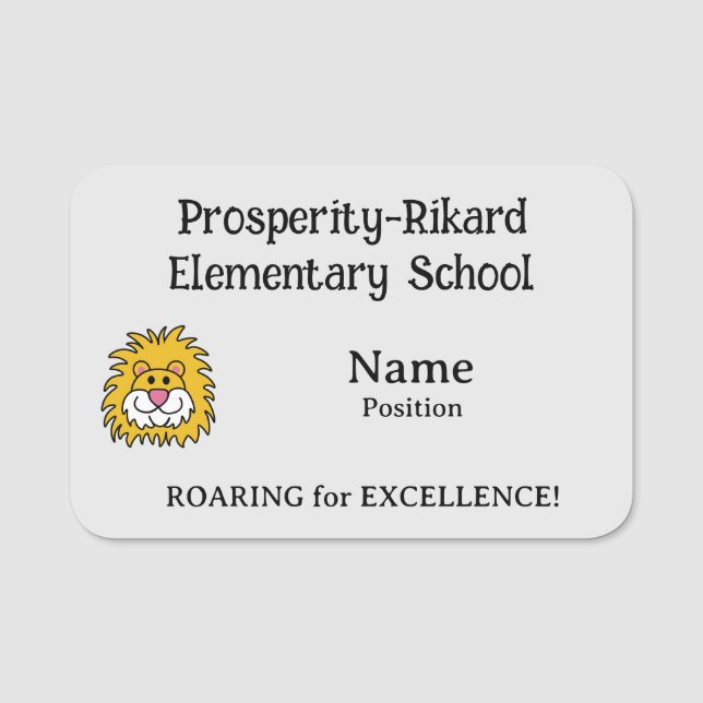 Prosperity Rikard Name Tags (Front)