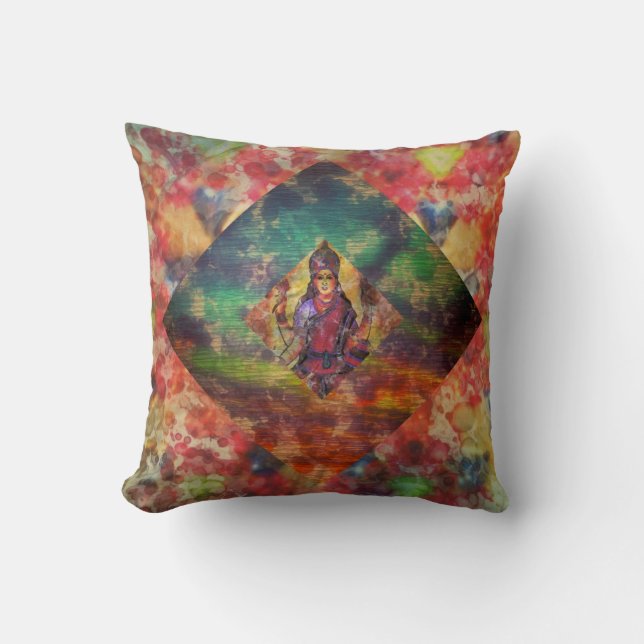 Prosperity Throw Pillow (Front)
