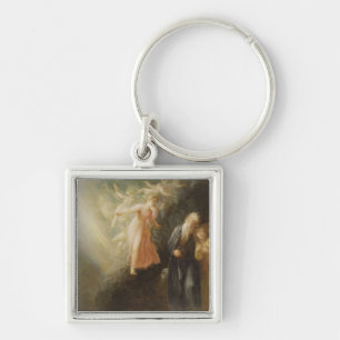 Prospero, Miranda and Ariel, from 'The Tempest', c Key Ring