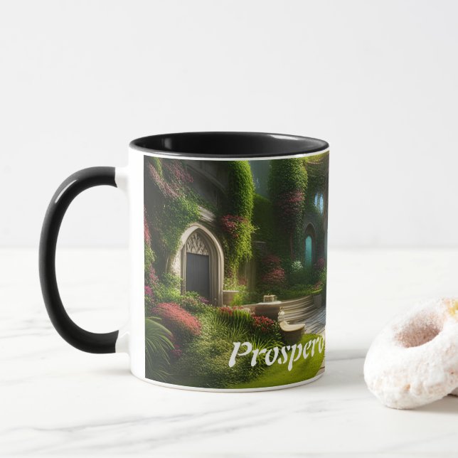Prospero's Morning Tea Mug (With Donut)