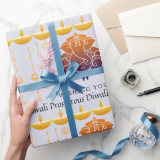 Prosperous Diwali Wrapping Paper
