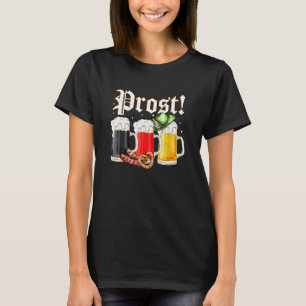 Prost! Beer Pretzel Lover Oktoberfest Festival 202 T-Shirt