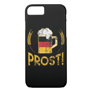 Prost German Flag Beer Lover Oktoberfest iPhone 8/7 Case