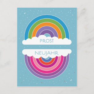 Prost Neujahr Postcard
