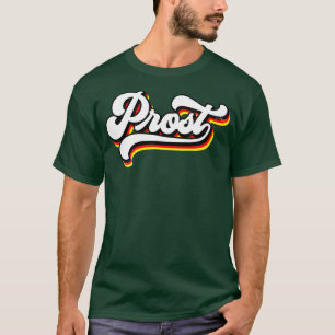 Prost Oktoberfest Retro Bavarian Munich German Bee T-Shirt