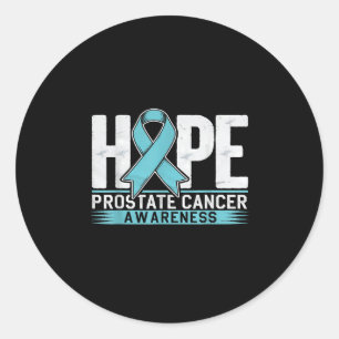 Prostate Awareness Month Hope Prostate Cancer Surv Classic Round Sticker