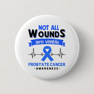 Prostate Cancer Awareness Month Ribbon Gifts 6 Cm Round Badge