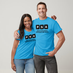 Prostate Cancer Awareness PSA T-Shirt