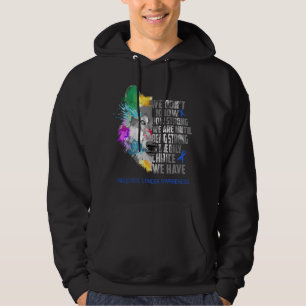 Prostate Cancer Awareness Ribbon Support Gifts Hoodie