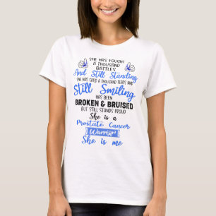 Prostate Cancer Awareness Ribbon Support Gifts T-Shirt