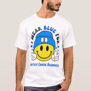 Prostate Cancer Awareness Ribbon Support Gifts T-Shirt