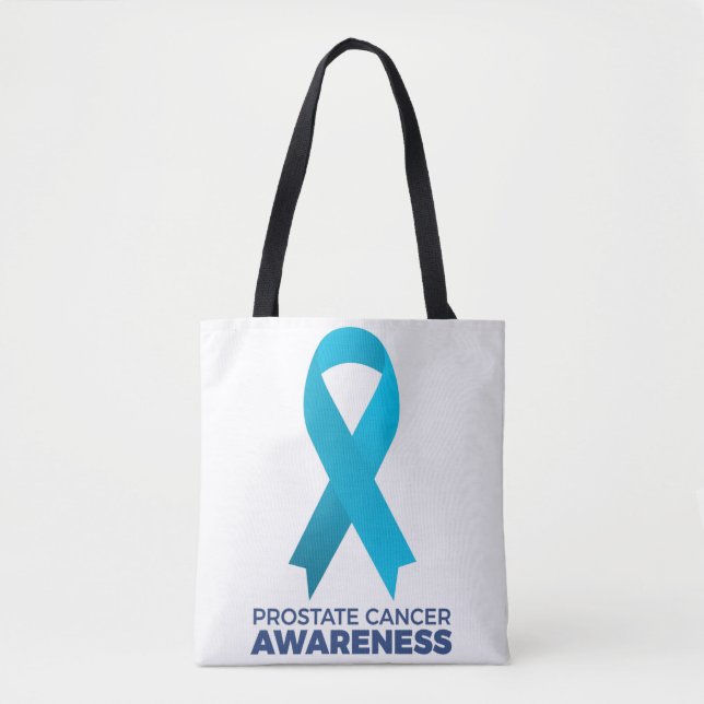 Prostate Cancer Awareness Tote Bag (Front)