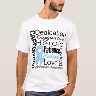 Prostate Cancer Caregivers Collage T-Shirt