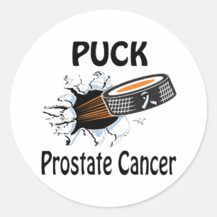 Prostate Cancer Classic Round Sticker
