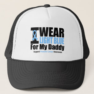 Prostate Cancer I Wear Light Blue For My Daddy Trucker Hat