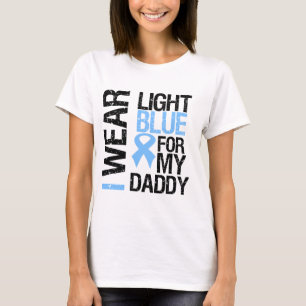 Prostate Cancer Light Blue Ribbon Daddy T-Shirt