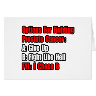 Prostate Cancer Options