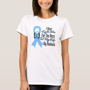 Prostate Cancer Ribbon Hero My Husband T-Shirt