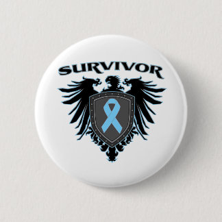 Prostate Cancer Survivor Crest 6 Cm Round Badge