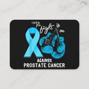Prostate Cancer The Fight is On Prostate Cancer Aw Business Card
