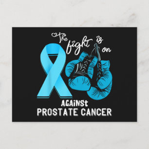 Prostate Cancer The Fight is On Prostate Cancer Aw Postcard