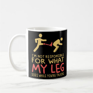 Prosthetic Bionic Leg Amputee Coffee Mug
