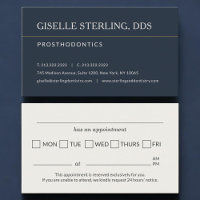 Prosthodontics Office Appointment Reminder