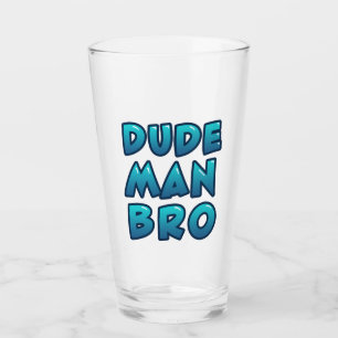 ProSuperhero Dude Man Bro Pint Glass