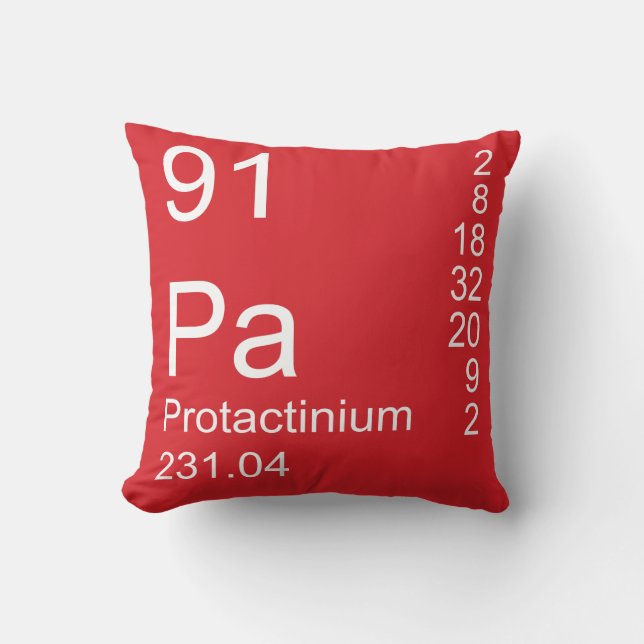 Protactinium Cushion (Front)