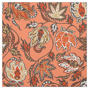 Protea Batik Hawaiian Tropical Floral Fabric