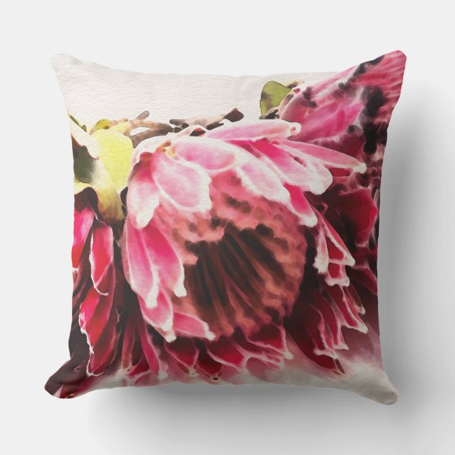 Protea Bouquet Spring Collection Pillow Outdoor 1 (Front)