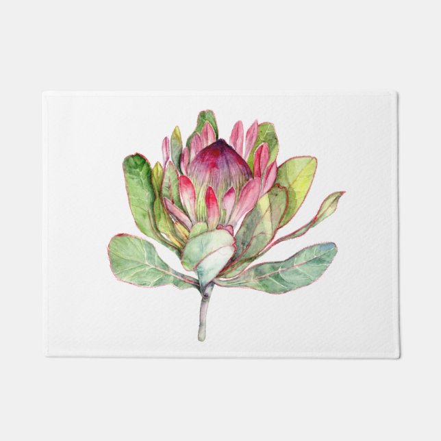 Protea Flower Doormat (Front)