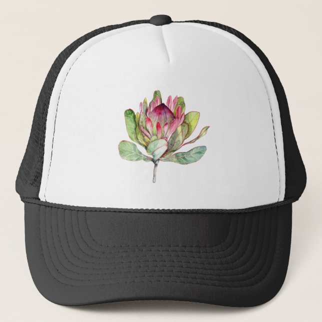Protea Flower Trucker Hat (Front)