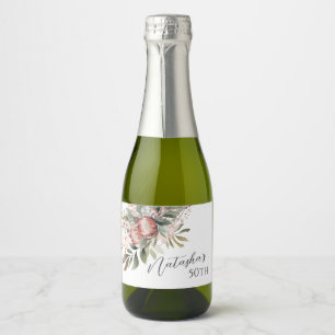 Protea Mini Wine Label