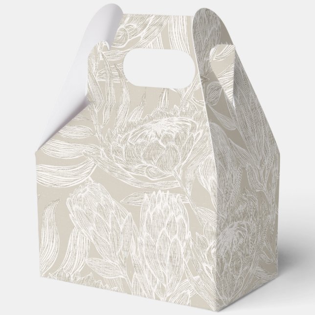 Protea Paradise 1 Favour Box (Back)
