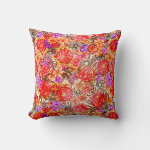 Protea Pattern Cushion