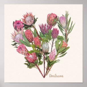 Protea Poster Small